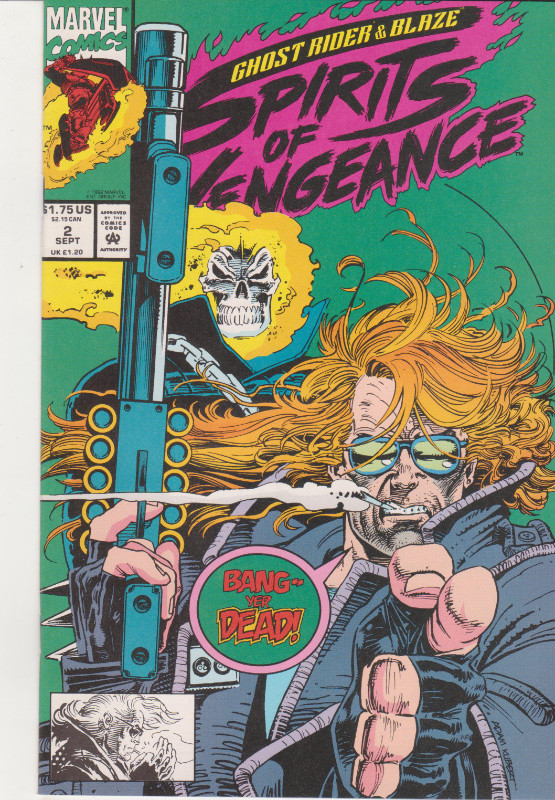 Marvel Comics - Ghost Rider/Blaze: Spirits of Vengeance #1,2,3,4 in Comics & Graphic Novels in Peterborough - Image 2