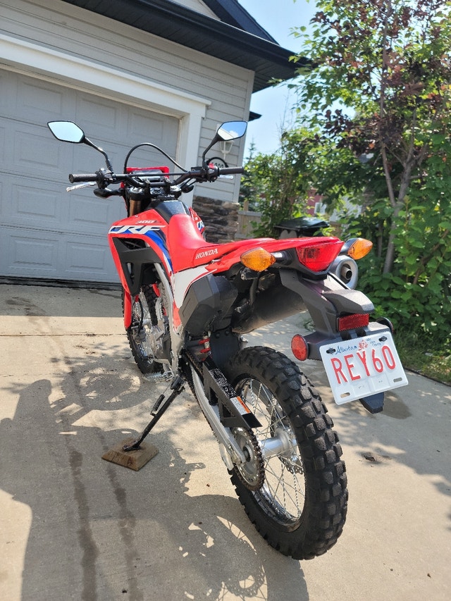 Immaculate 2021 Honda CRF300L low kms Sport Bikes Edmonton Kijiji