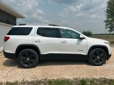 2017 GMC Acadia Selling our Acadia SLT, pearl white with black leather, weather tech floor mats thro...