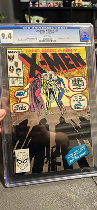 Uncanny X-Men #244 Marvel Comics 5/89 CGC