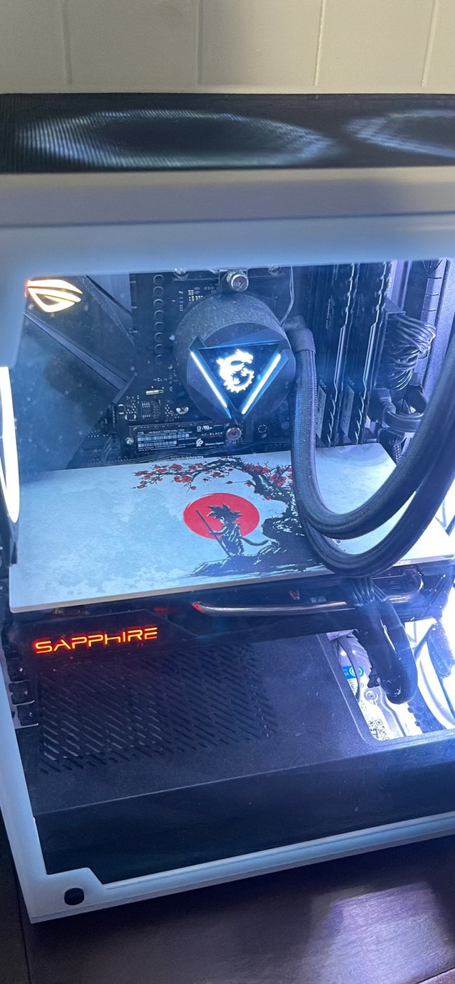 Gaming PC (Watercooled Ryzen 5 3600 with RX 5600XT) Desktop Computers Regina Kijiji