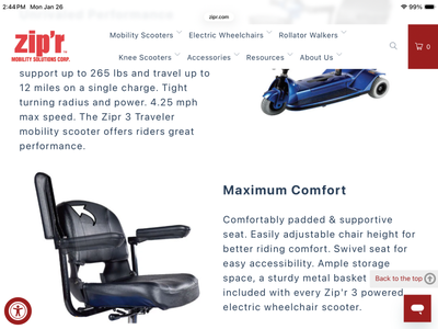 Replacement mobility scooter seat. Still in box. Never used. $200 obo . Cash only