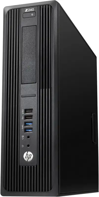 HP Z240 SFF Desktop - Intel Xeon E3 / 8GB / 256GB SSD / Win 11, View more