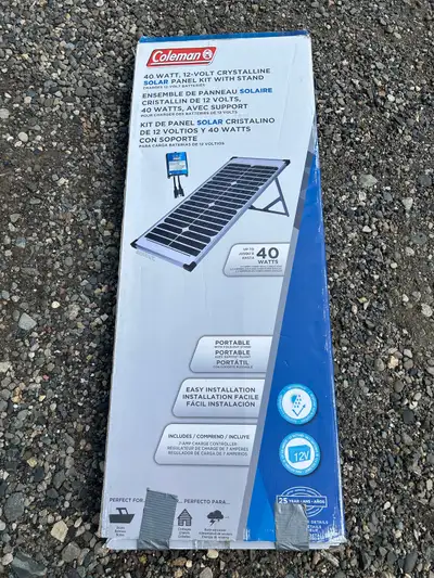Coleman 40W Solar Panel Kit, View more
