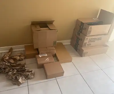 small cardboard boxes, View more
