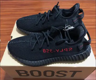 *Brand New Adidas Yeezy Boost 350 V2 Black Red Size8.5_$280*, View more