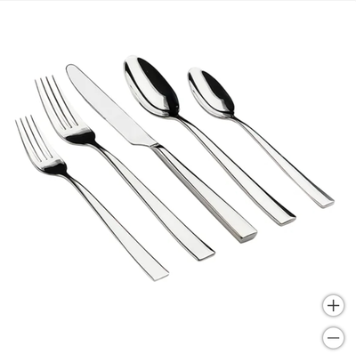 Gourmet Settings Resto Flatware Set, 60-piece, View more