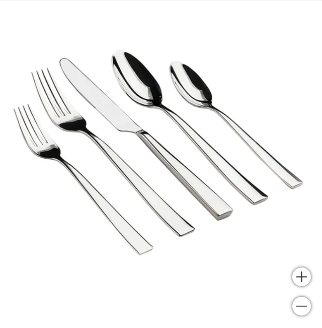 Gourmet Settings Resto Flatware Set, 60-piece in Kitchen & Dining Wares in City of Toronto - Image 2