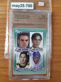 2002 Marc Andre Fleury Jordan Tootoo rookie Review Subscriber rr
