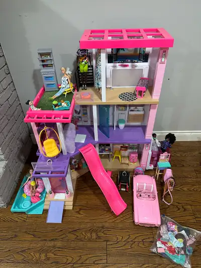 Barbie Dreamhouse + accessories, View more