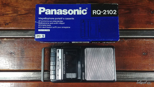 Magnétophone Panasonic – RQ-2102 dans Appareils électroniques  à Longueuil/Rive Sud