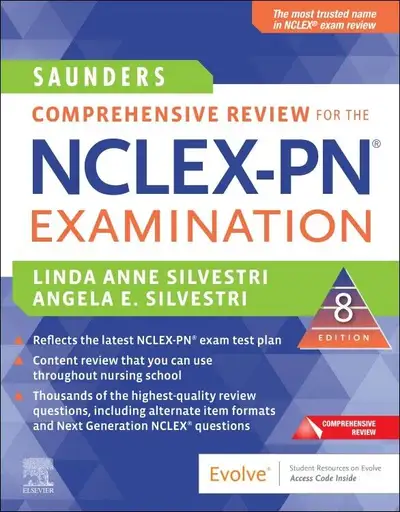Saunders Comprehensive Review NCLEX-PN Exam 8th 9780323733052, View more