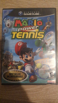 Mario Power Tennis Nintendo Gamecube no manual 