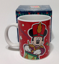 Disney Mickey Mouse Christmas Coffee Mug ~ New in Box