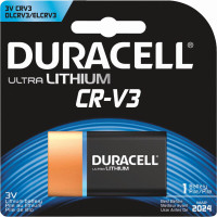 Duracell Ultra Lithium CRV3 Battery - Brand NEW in Package!