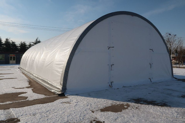 High Quality Dome Storage Shelter 30'x65'x15' (300g PE) in Storage Containers in Oshawa / Durham Region - Image 2