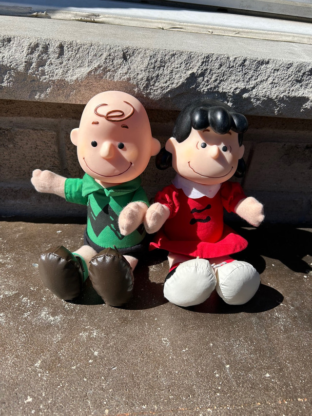 Charlie Brown and Lucy dolls vintage  in Arts & Collectibles in Markham / York Region