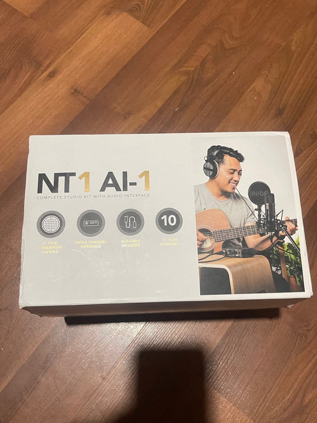 Rode NT1 AI-1 Complete Studio Kit With Audio Interface  in Pro Audio & Recording Equipment in City of Toronto - Image 2