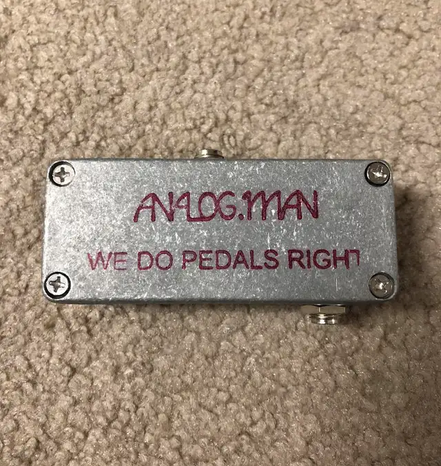 Analogman Buffer Pedal with Box62864362397697121
