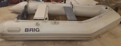 BRIG inflatable boat. excellent condition. was a dingy on a cruiser. Was mostly in dry climate contr...