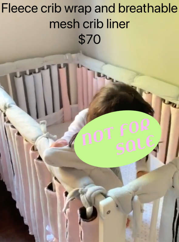 Crib Wrap and Liner for Sale