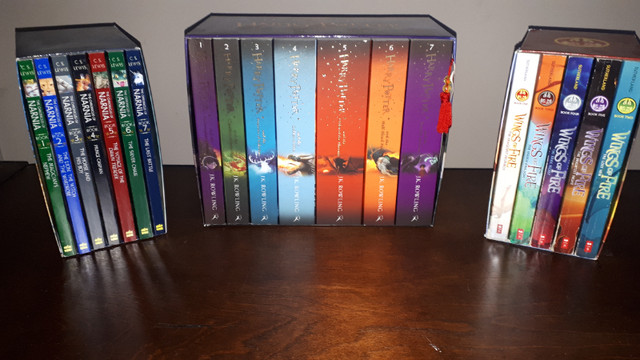Harry Potter, Wings of Fire and Chronicles of Narnia Book Series in Fiction in Cole Harbour