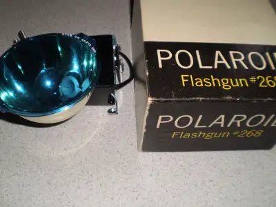 Polaroid Flashgun model #268, View more