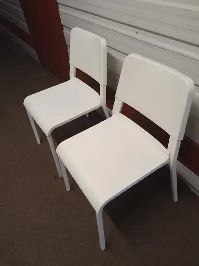 2 like new IKEA chairs TEODORES. To be picked up in Griffintown.$70 for both chairs. As long as the...