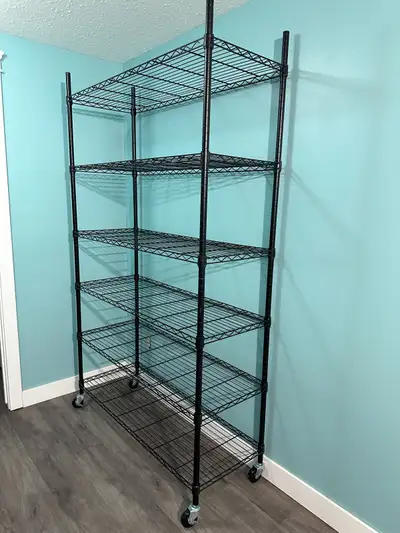 Wanted- Black Rolling Rack, View more