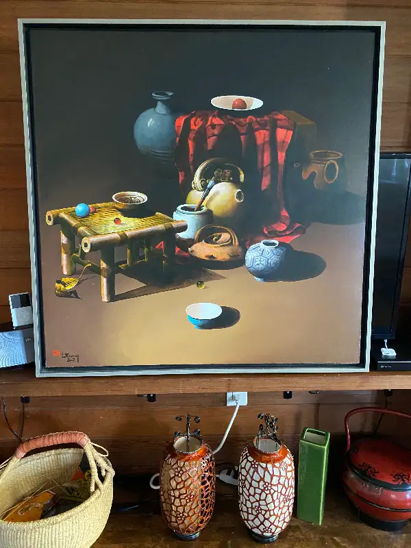 Still Life Oil Painting in Arts & Collectibles in Ottawa - Image 3