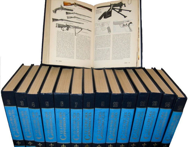 ENCYCLOPÉDIE GROLIER LE LIVRE DES CONNAISSANCES (15 volumes) in Textbooks in Longueuil / South Shore