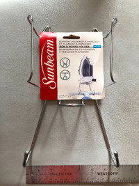 Iron & Ironing Board holder