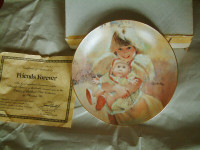 Collector Plate - Utz Thorton - Friends Forever - Assiette