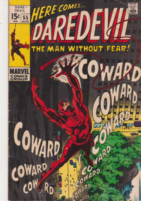 Marvel Comics - Daredevil - Issue #55 (August 1969).