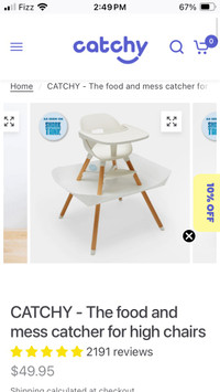 Catchy pour chaise haute Lalo