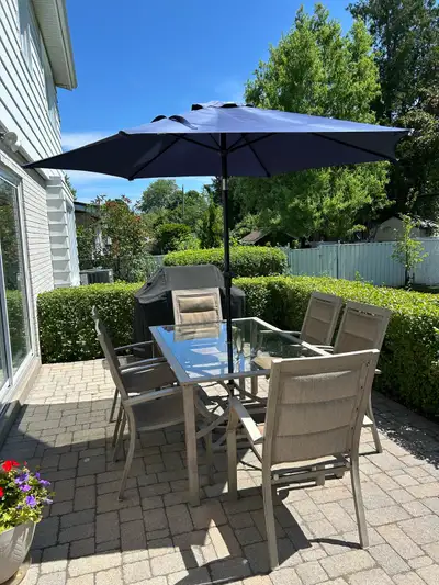 9 Piece Patio Dining Set, View more