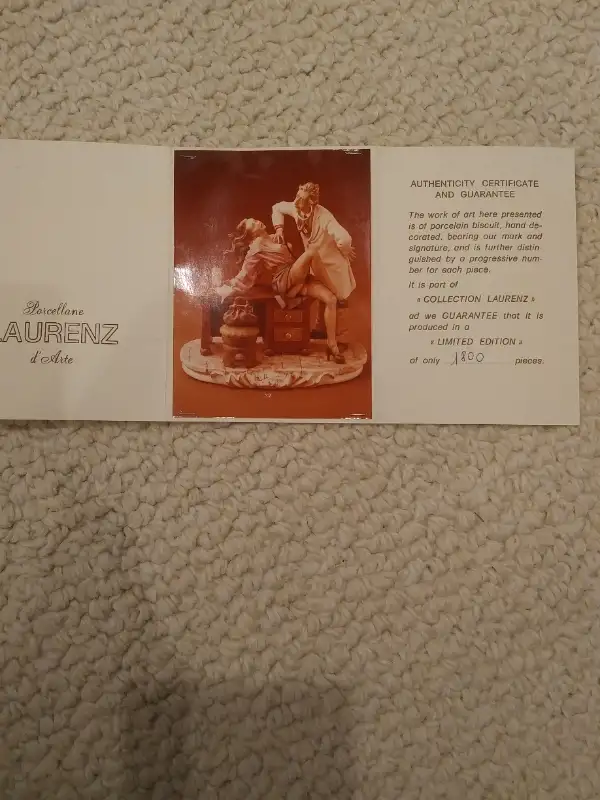 Capodimonte Enzo Arzenton: Risque doctor/patient in Arts & Collectibles in Markham / York Region - Image 6