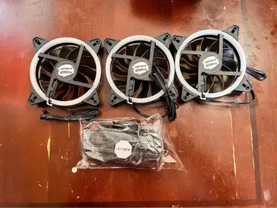 Brand New UpHere PC Fans + HUB, View more