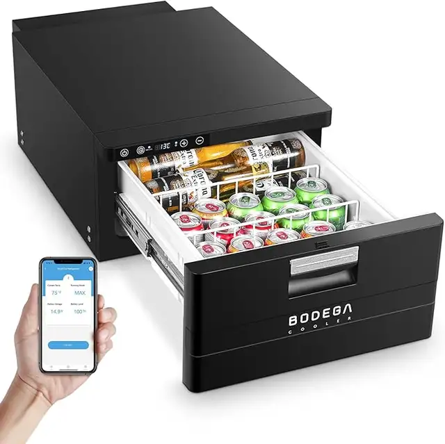 31L 12V RV Drawer Fridge - Compact, APP Controlled, Versatile in Refrigerators in City of Halifax - Image 2