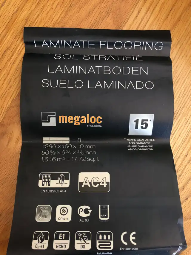Composite flooring NEW / Plancher stratifié (NEUF en boîte) in Floors & Walls in Longueuil / South Shore - Image 10