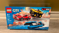 Lego CITY 60395 - Combo Race Pack - NEUF