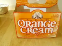 Henry Weinhard's Orange Cream Soda case