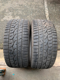 Pair of all weather 245/40/18 97V M+S Toyo Celsius 70/90% tread