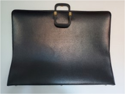 Black Vinyl Art Portfolio Case, View more