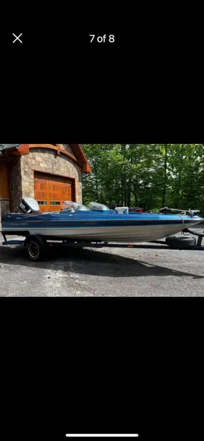 Bayliner Bass Trophy Fish & Ski, 150HP Yamaha Pro V, Oil injected, Stainless prop. with prop lock, b...