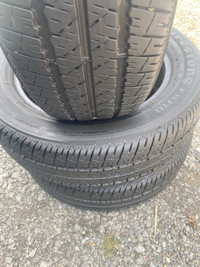 3 pneus d’été usagés à vendre Firestone P185/60R15