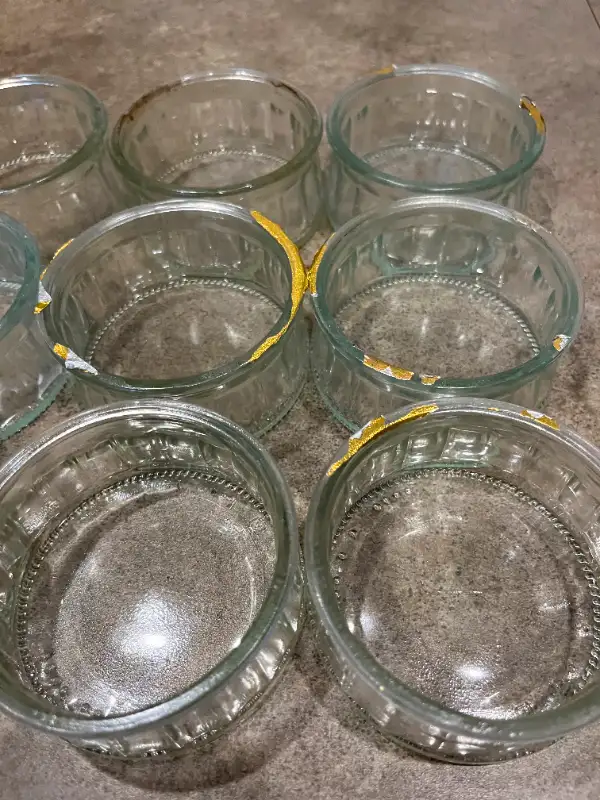 Small glass jars for desserts or arts and crafts62863262303875121