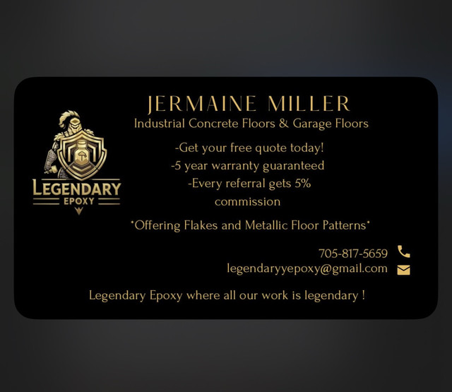 epoxy flooring  in Other in Barrie - Image 2
