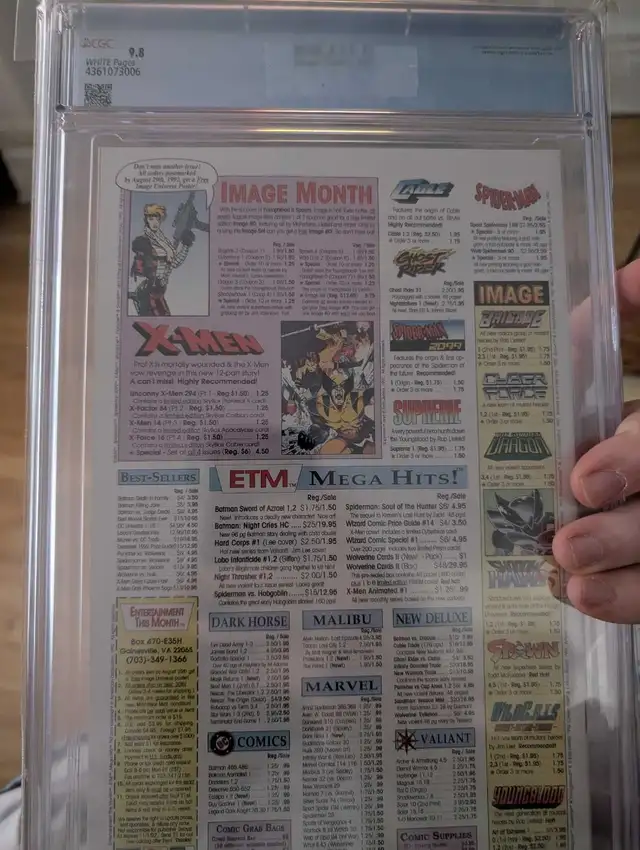 Wildcats cgc #1 9.8 in Comics & Graphic Novels in City of Montréal - Image 4