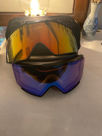 Marker Ski Goggles: Posse Magnet+ Red Plasma Mirror 